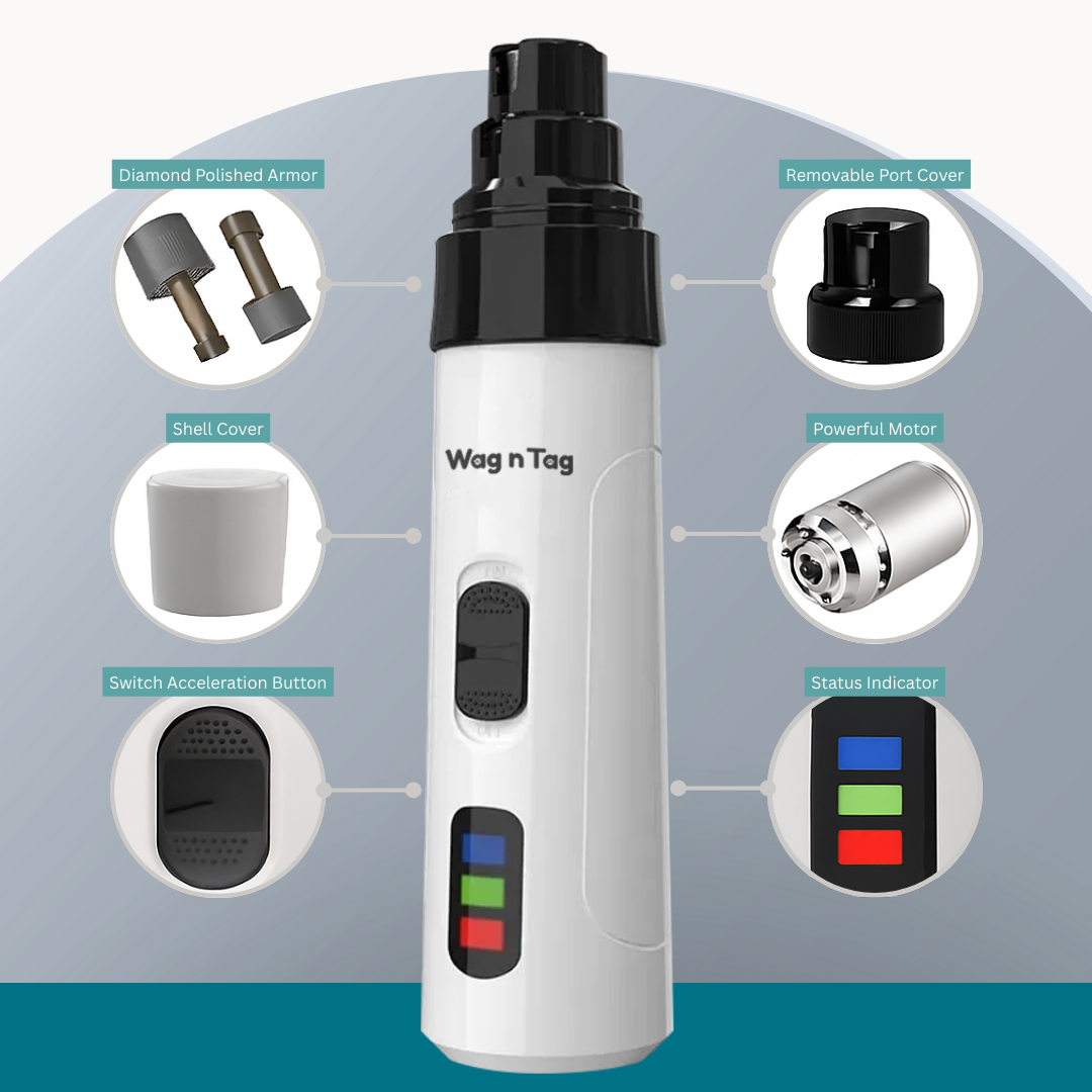 Wag N Tag Silent Pet Nail Grinder