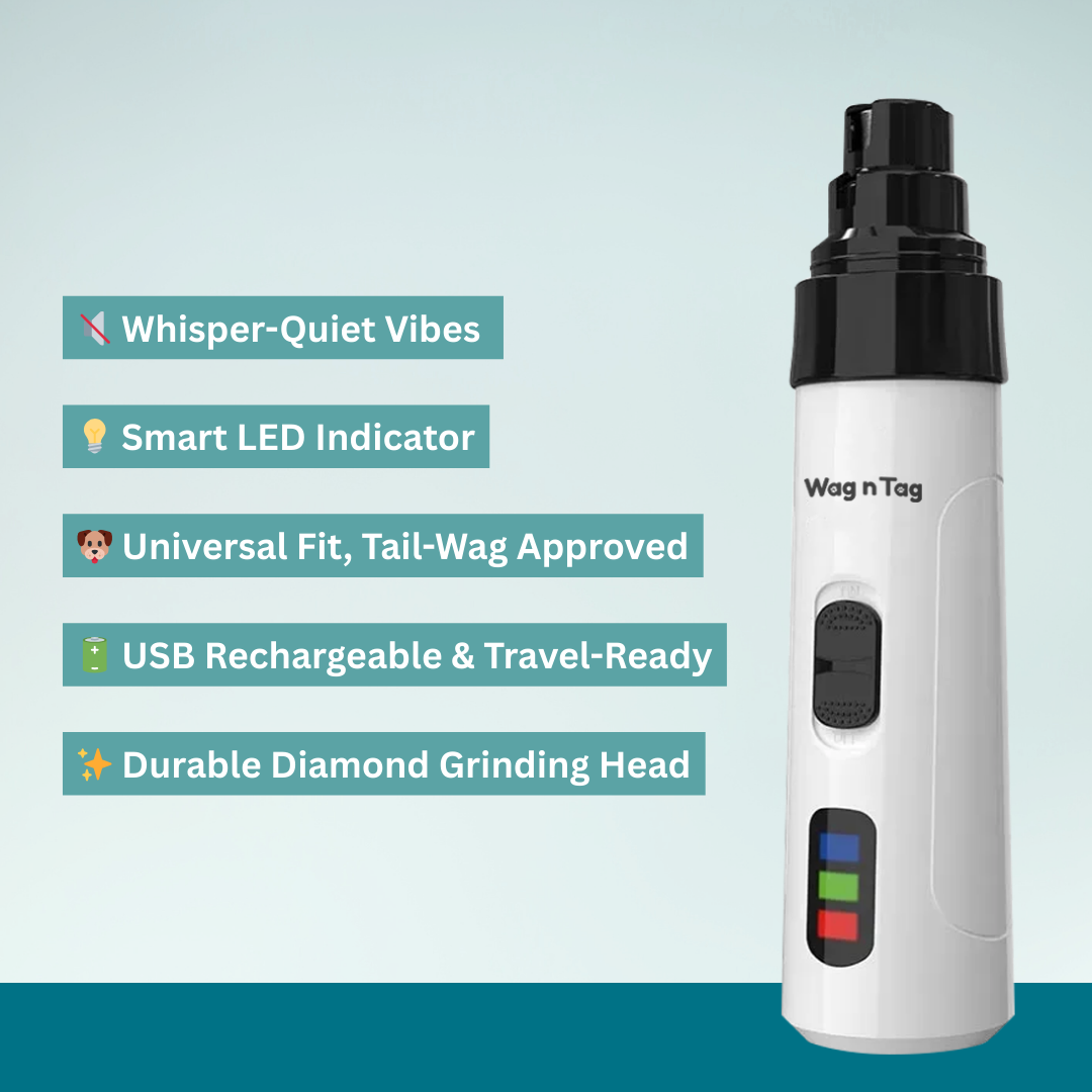 Wag N Tag Silent Pet Nail Grinder