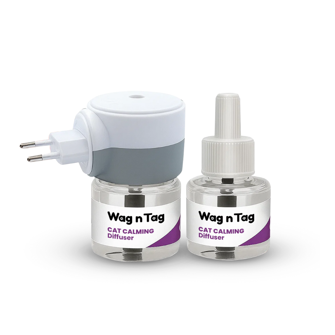 Meet the Wag N Tag Cat Calming Diffuser, Your Cat’s All-in-One Calming Solution